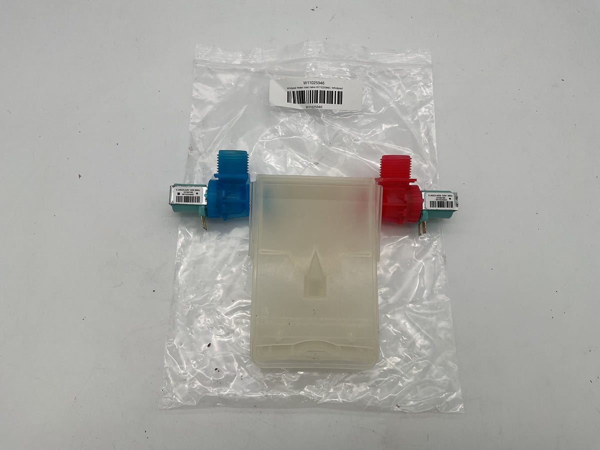 Électrovanne d'arrivée d'eau Whirlpool W11025946