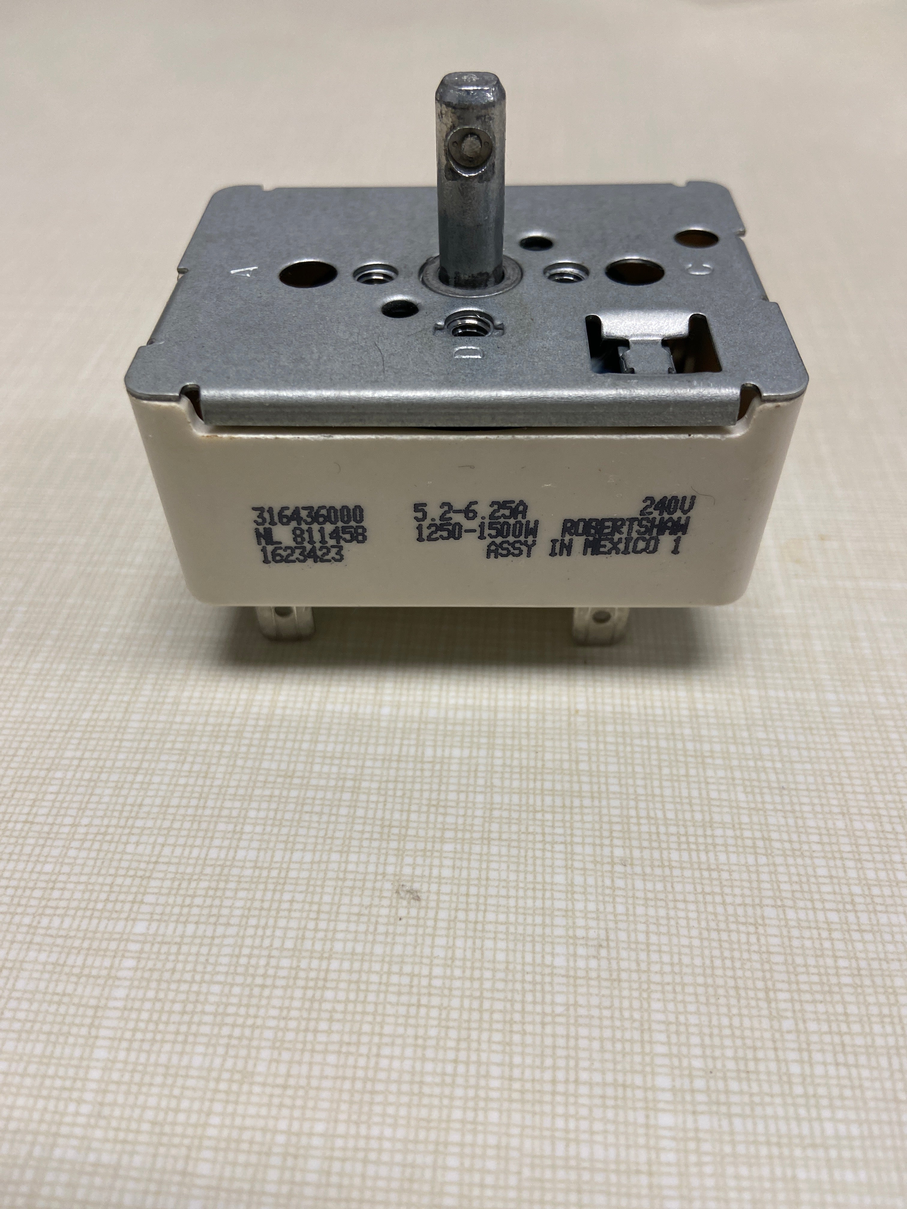 Frigidaire Kenmore Range Stove Burner Infinite Control Switch 316436000