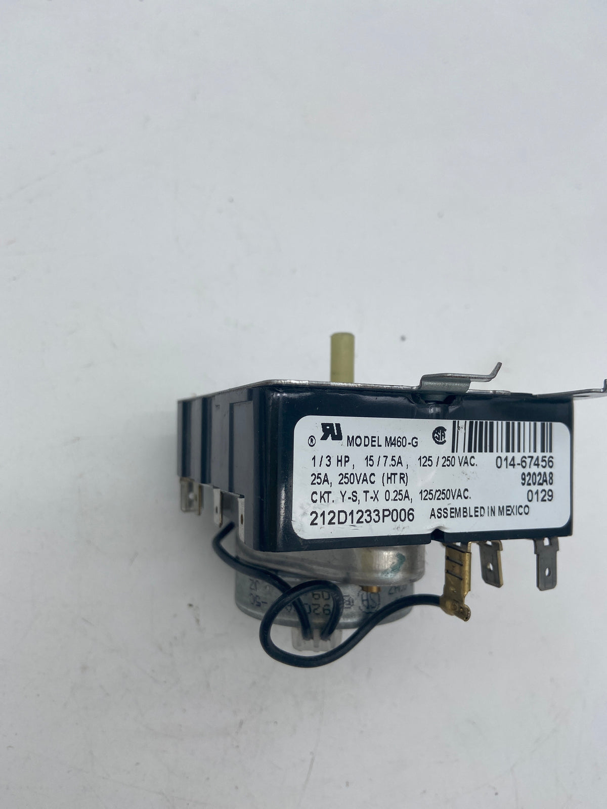 MINUTERIE DE SÉCHEUSE GE WE4M358 212D1233P006 OEM HOTPOINT