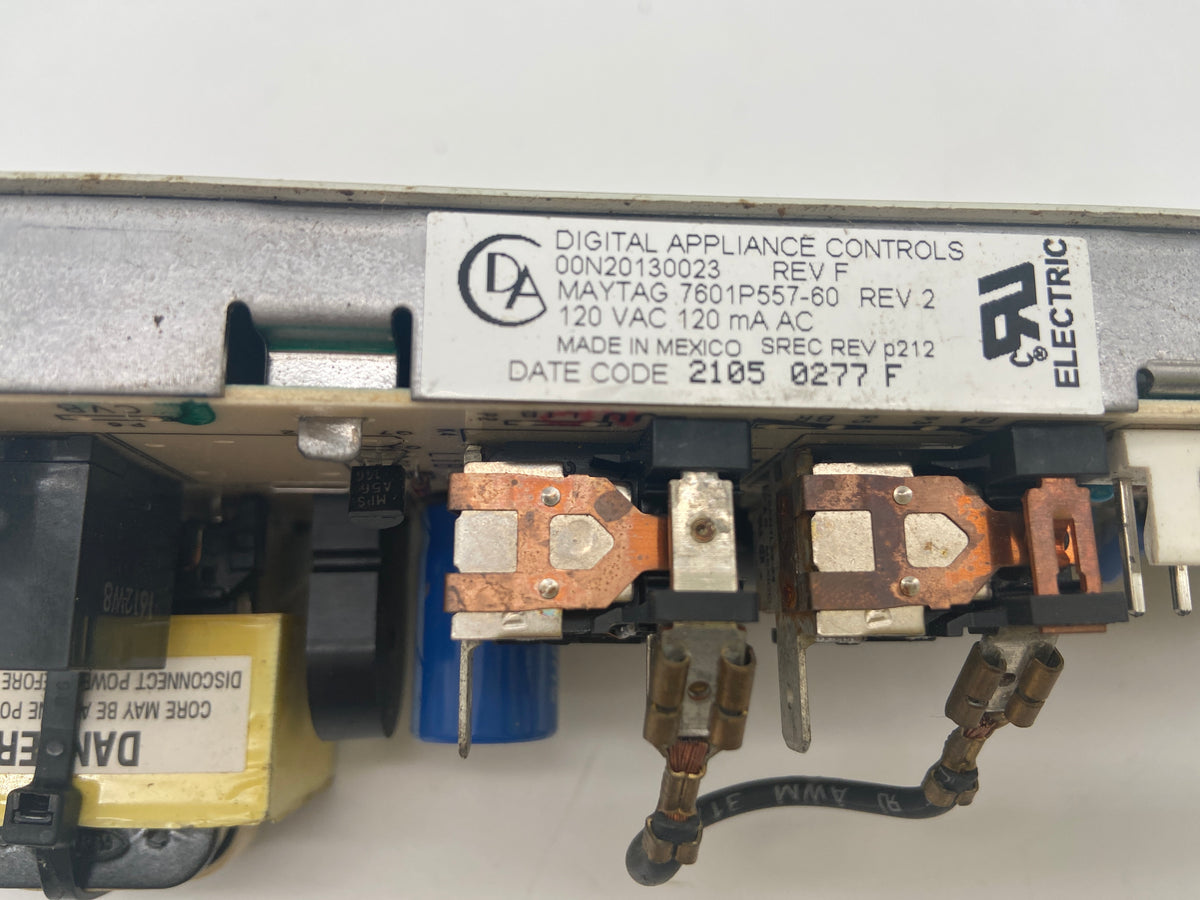 Carte de commande et minuterie pour cuisinière Whirlpool Maytag 00N20130023 7601P557-60