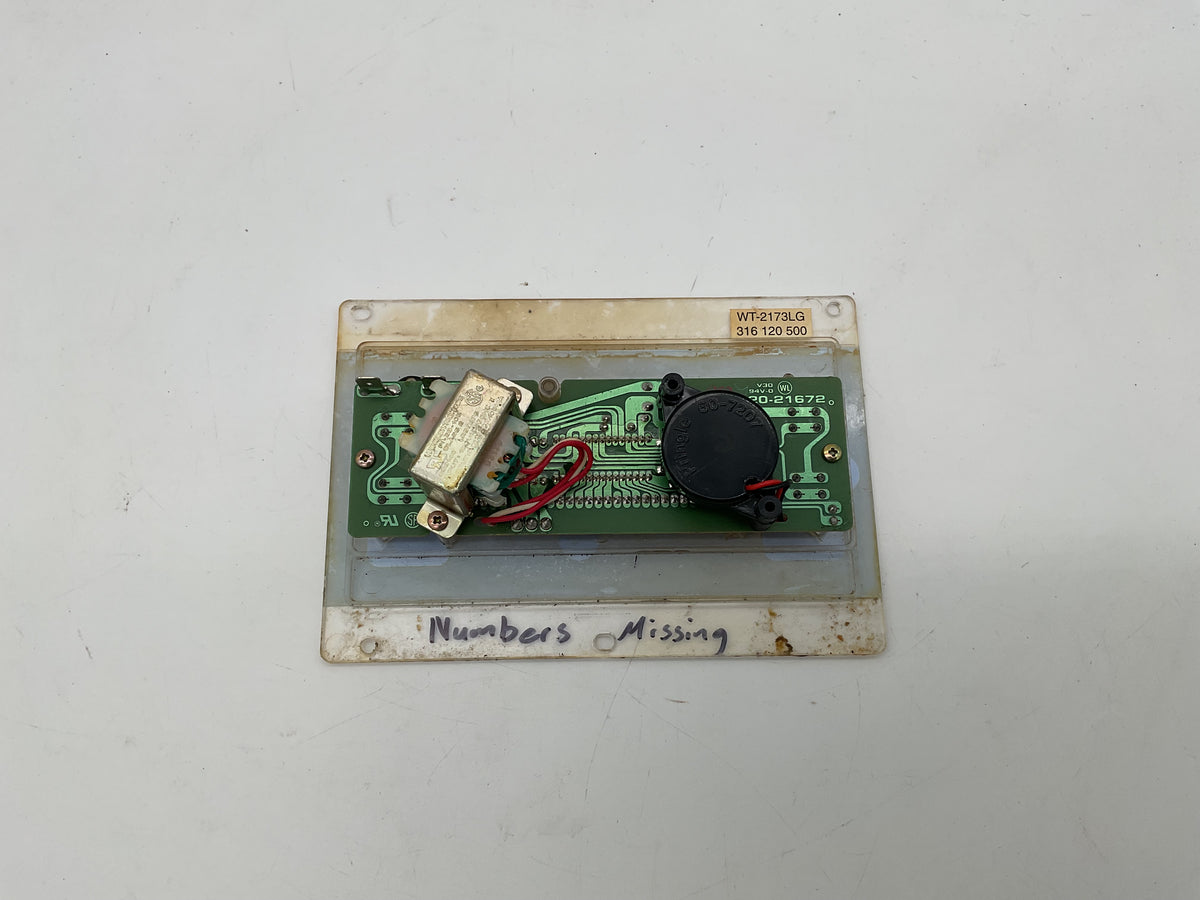 Carte de commande de four Frigidaire 316120500