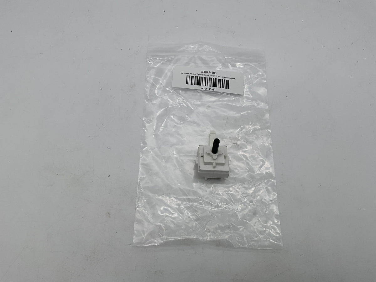 Sélecteur de cycle de laveuse Whirlpool W10414398