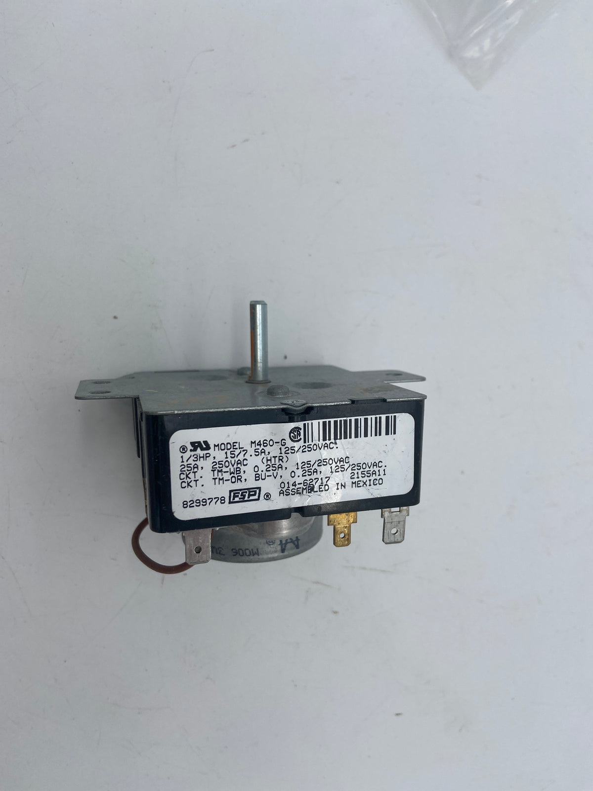 8299778 Minuterie de sécheuse Whirlpool d'origine (OEM) WP8299778 2155A11 - Occasion