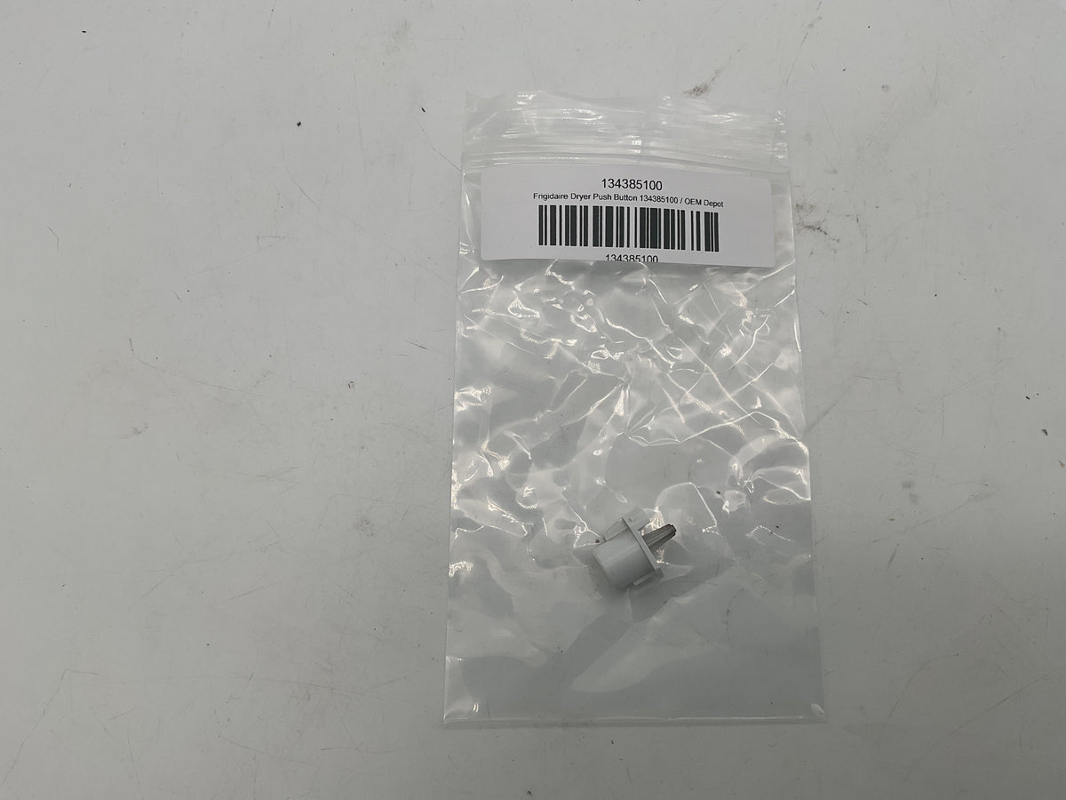Bouton-poussoir pour sécheuse Frigidaire 134385100