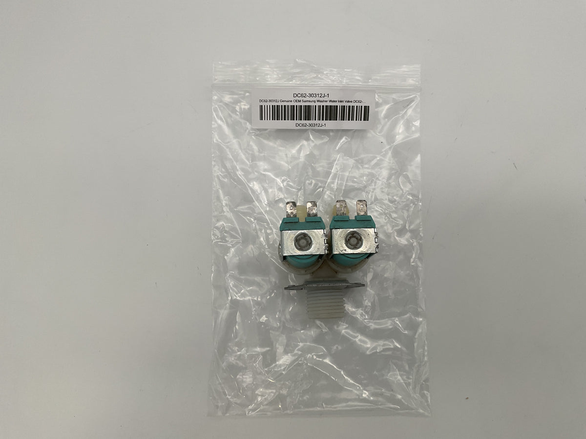 Électrovanne d'arrivée d'eau Samsung DC62-30312J d'origine OEM pour lave-linge DC62-30312