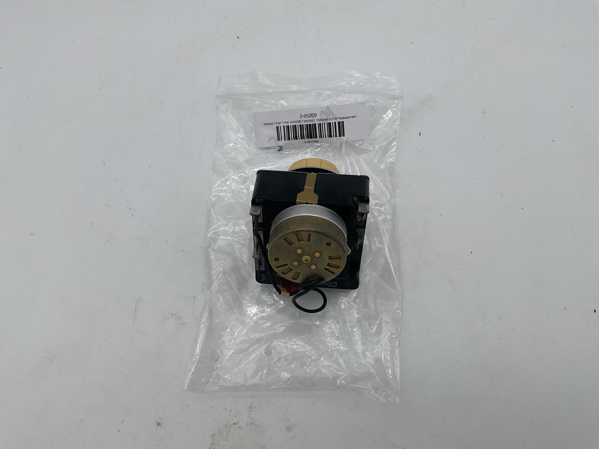Minuterie de sécheuse Maytag 3-05209 / 305209 / Y305209 (pièce de rechange d'origine OEM WP305448)
