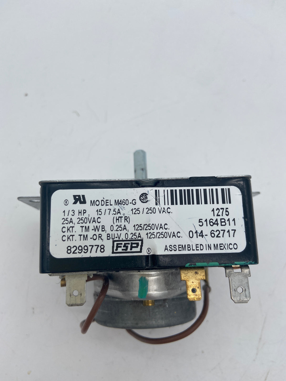 Minuteur de sécheuse Whirlpool WP8299778 8299778 OEM d'origine