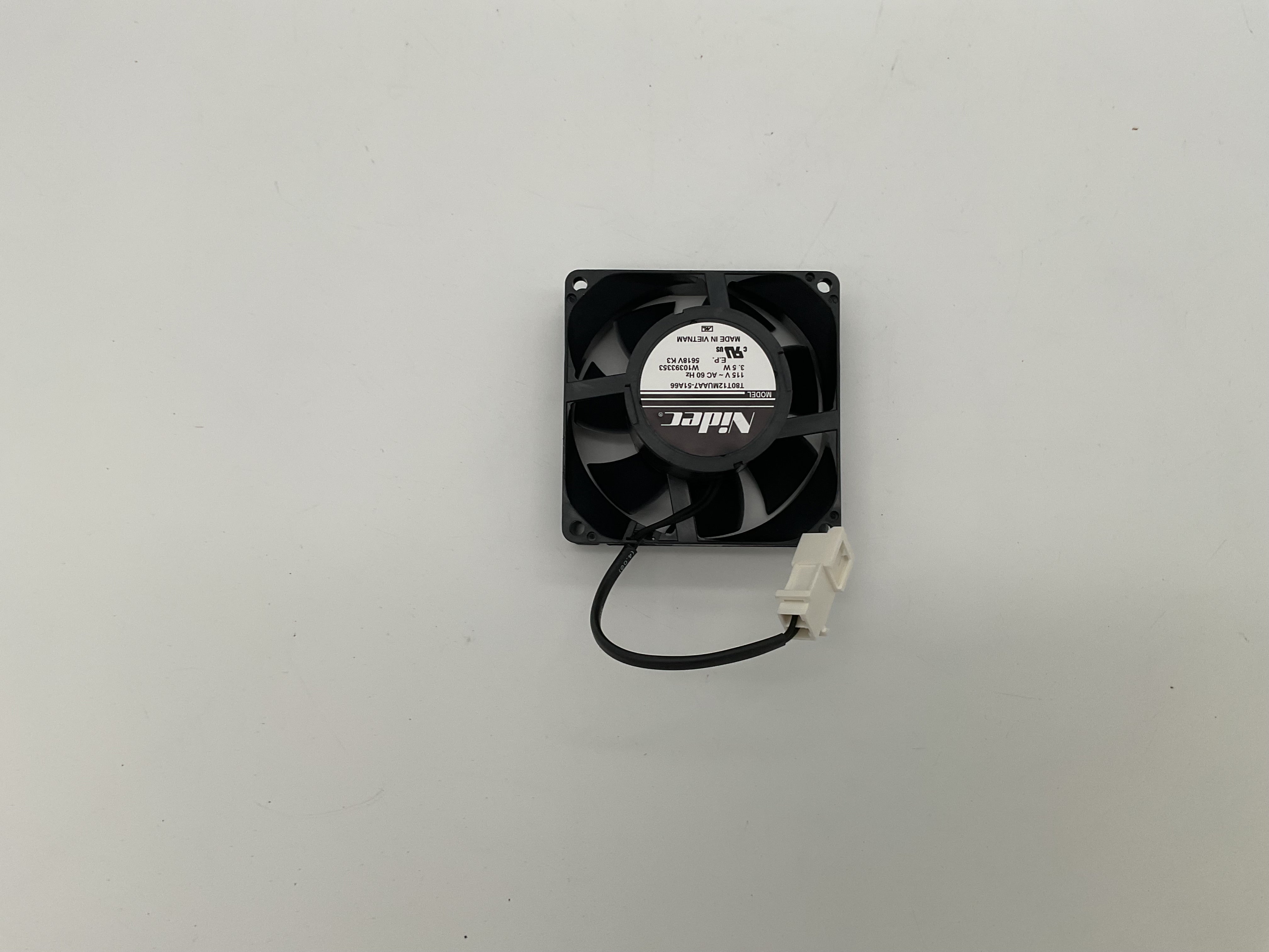 W10393353 Genuine OEM Whirlpool Washer Motor Fan 10393353
