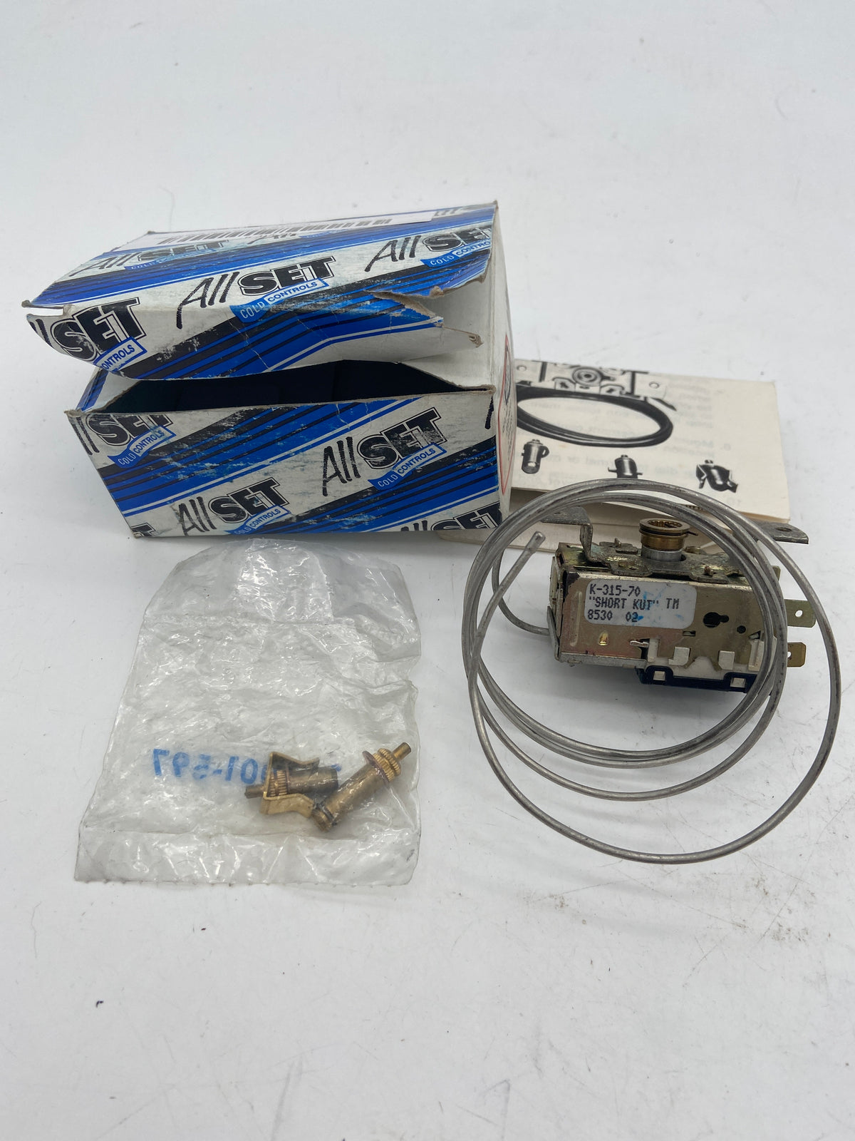 Thermostat Ranco Short Kut K-315-70, stock ancien (NOS), remplace Woods 200090590 40959