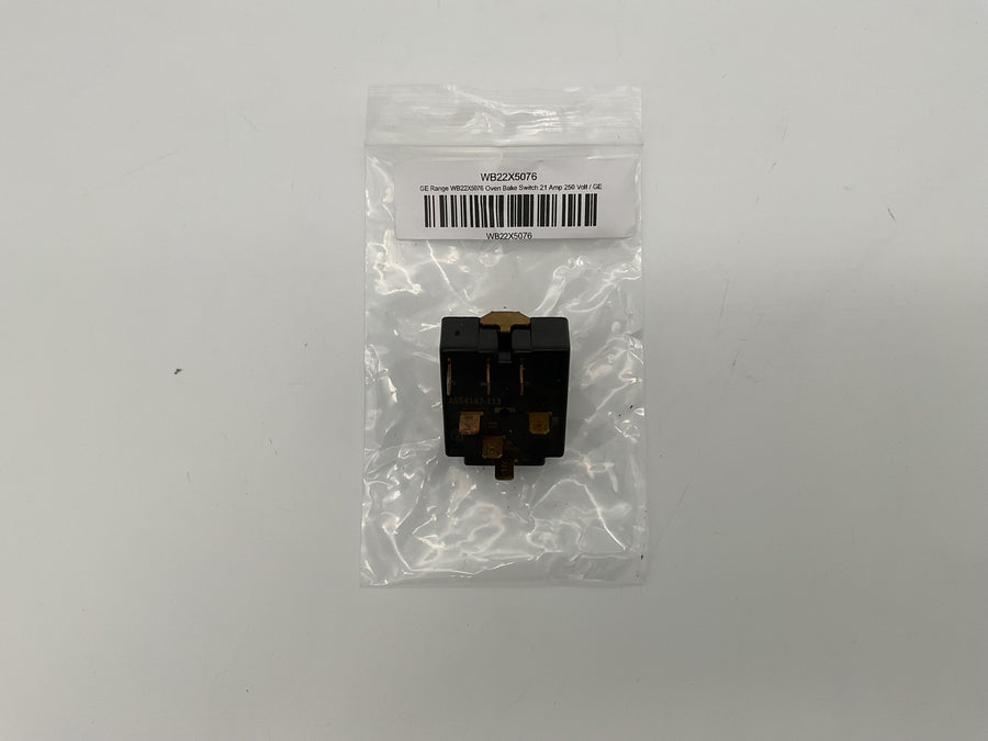 GE Range  WB22X5076 Oven Bake Switch 21 Amp 250 Volt