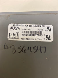 OEM Whirlpool Dishwasher Control Board 8564545