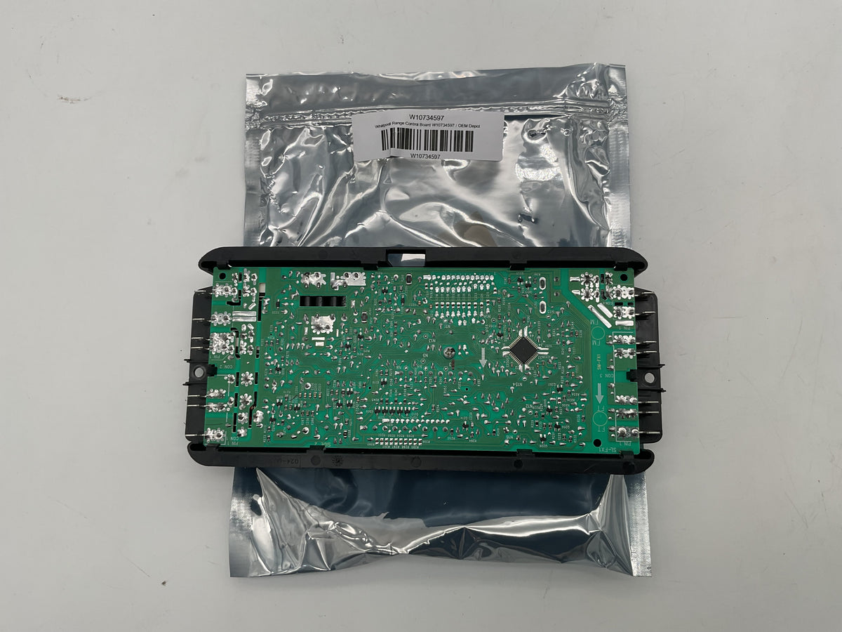 Carte de commande pour cuisinière Whirlpool W10734597