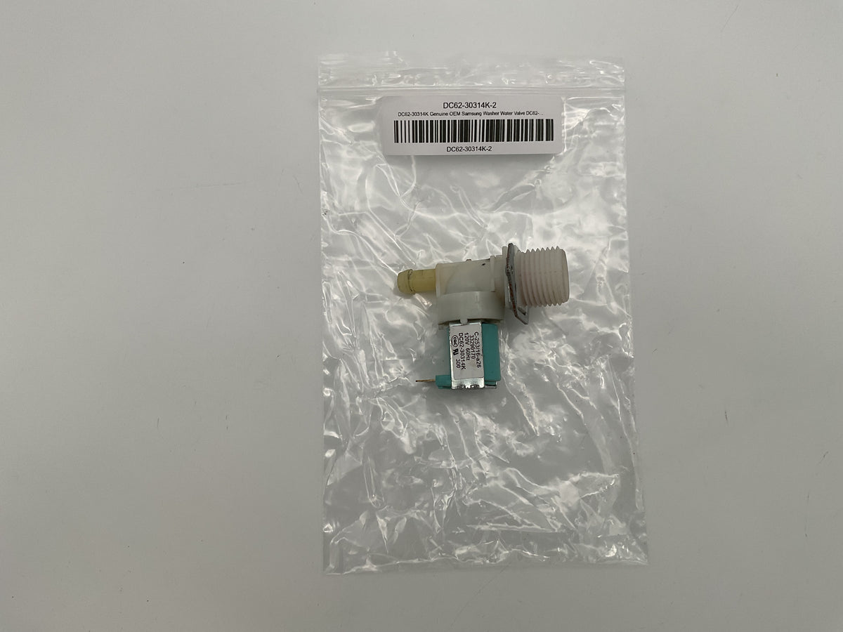 Électrovanne d'eau d'origine Samsung DC62-30314K pour lave-linge DC62-30314
