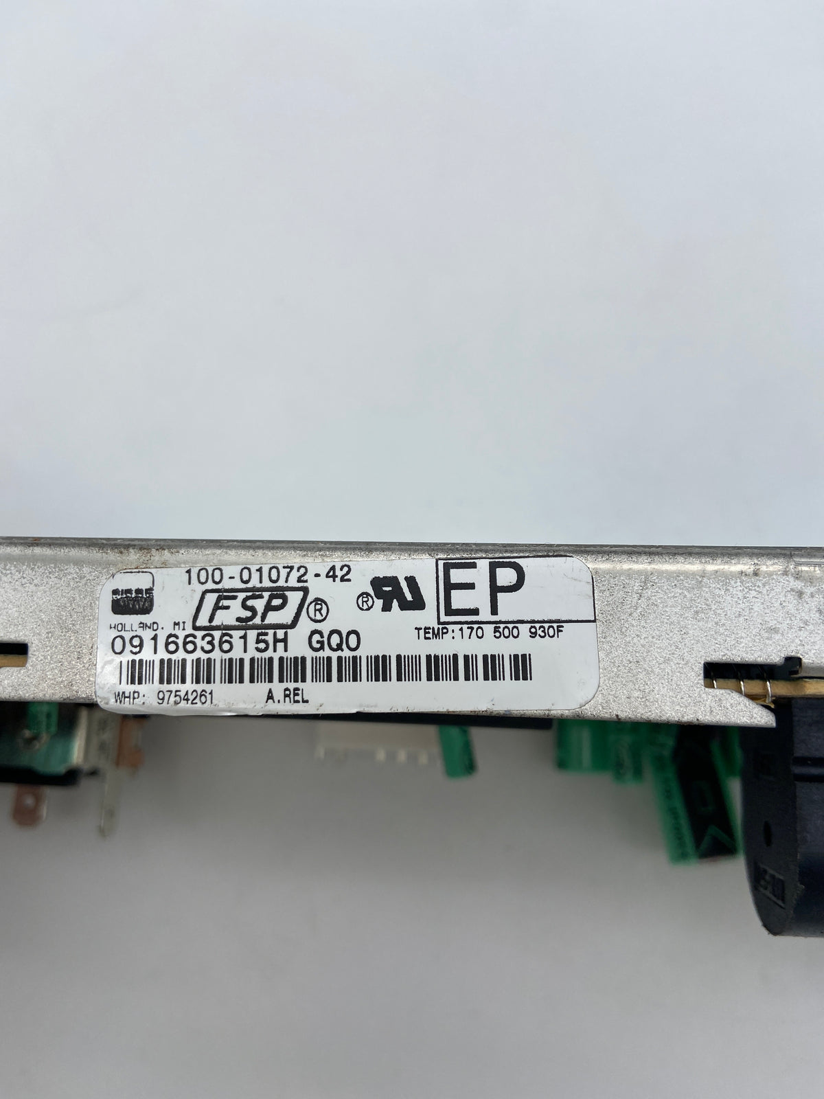 Minuteur de cuisinière Whirlpool 9754261, neuf en boîte ouverte, pièce d'origine OEM