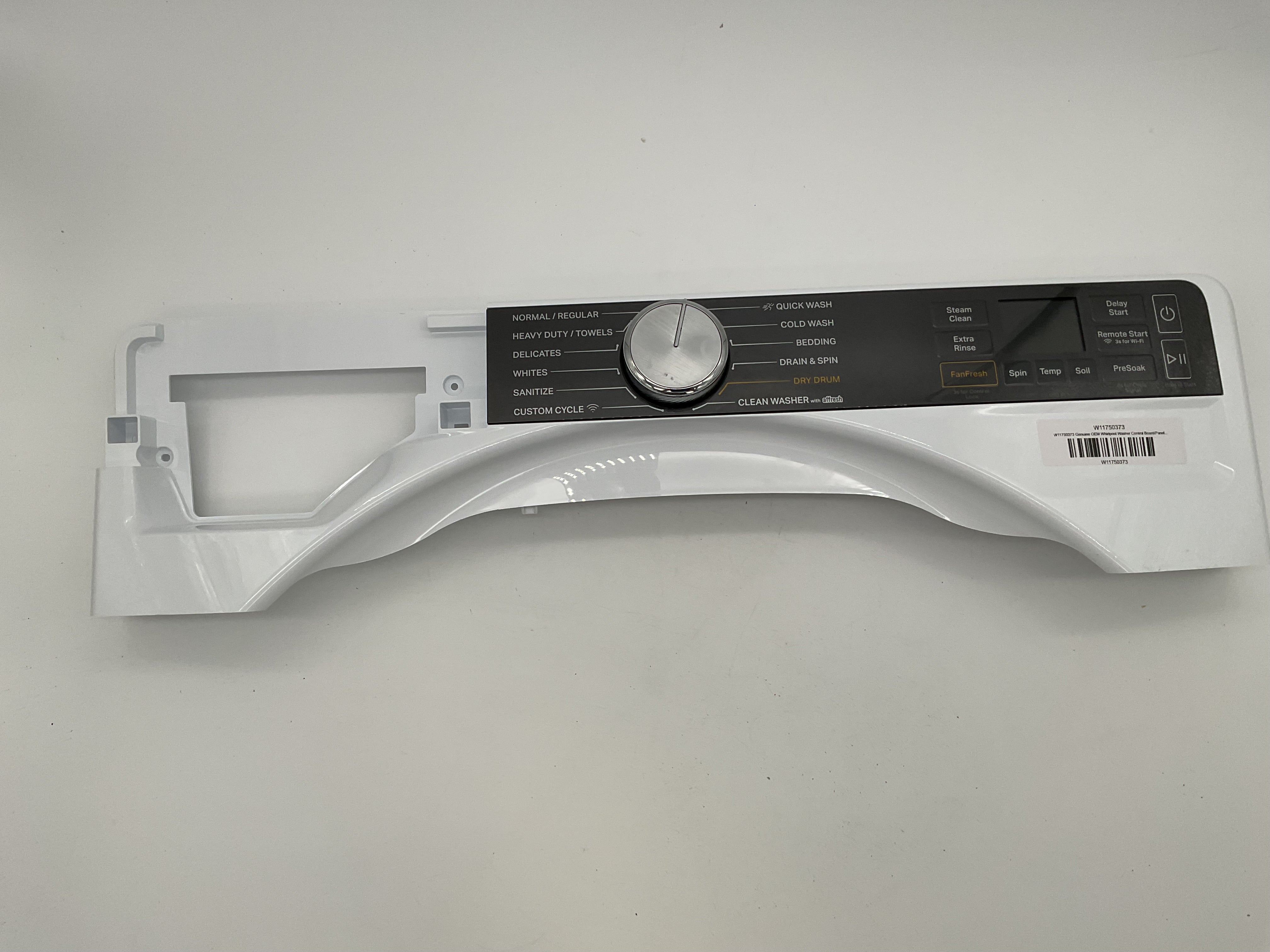 W11750373 Genuine OEM Whirlpool Washer Control Board/Panel W11709331