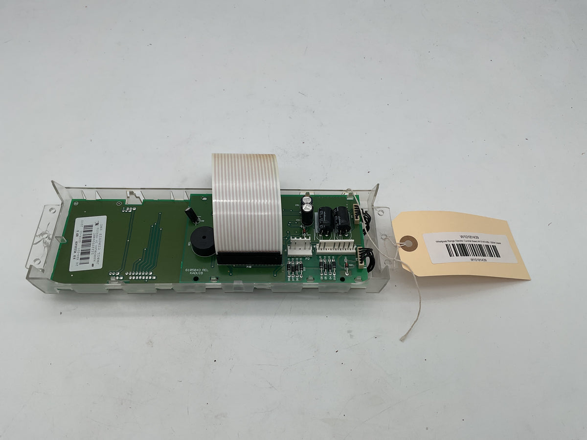 Carte de commande électrique pour cuisinière Whirlpool W10181439
