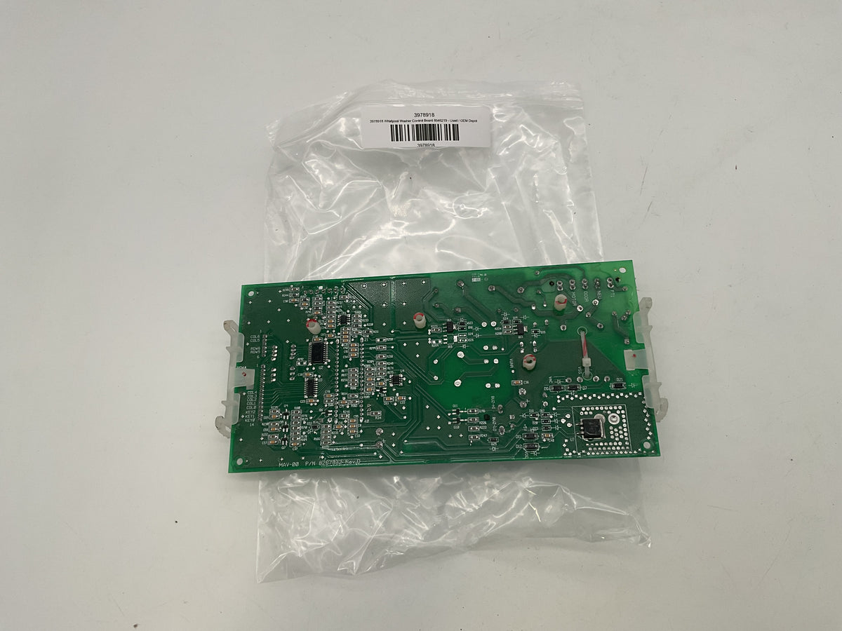3978918 Carte de commande de laveuse Whirlpool OEM d'origine 8546219 - Utilisé