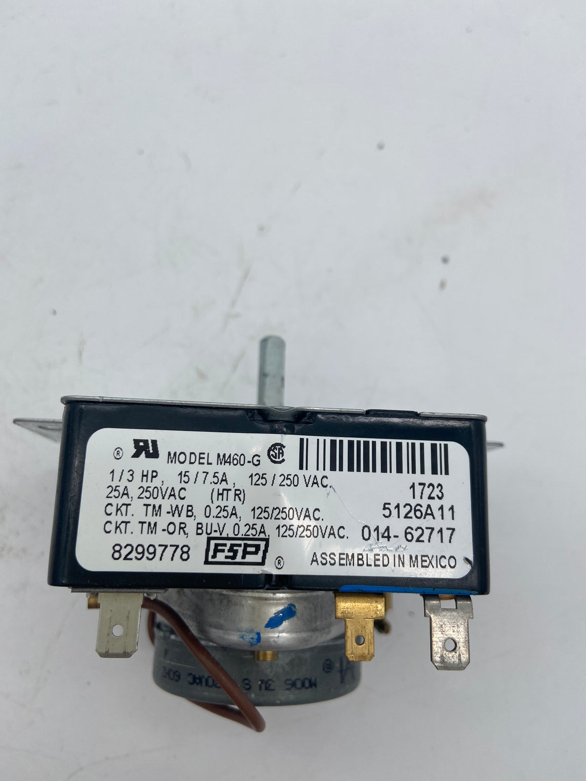 Minuterie de sécheuse Whirlpool, pièce d'origine OEM 8299778