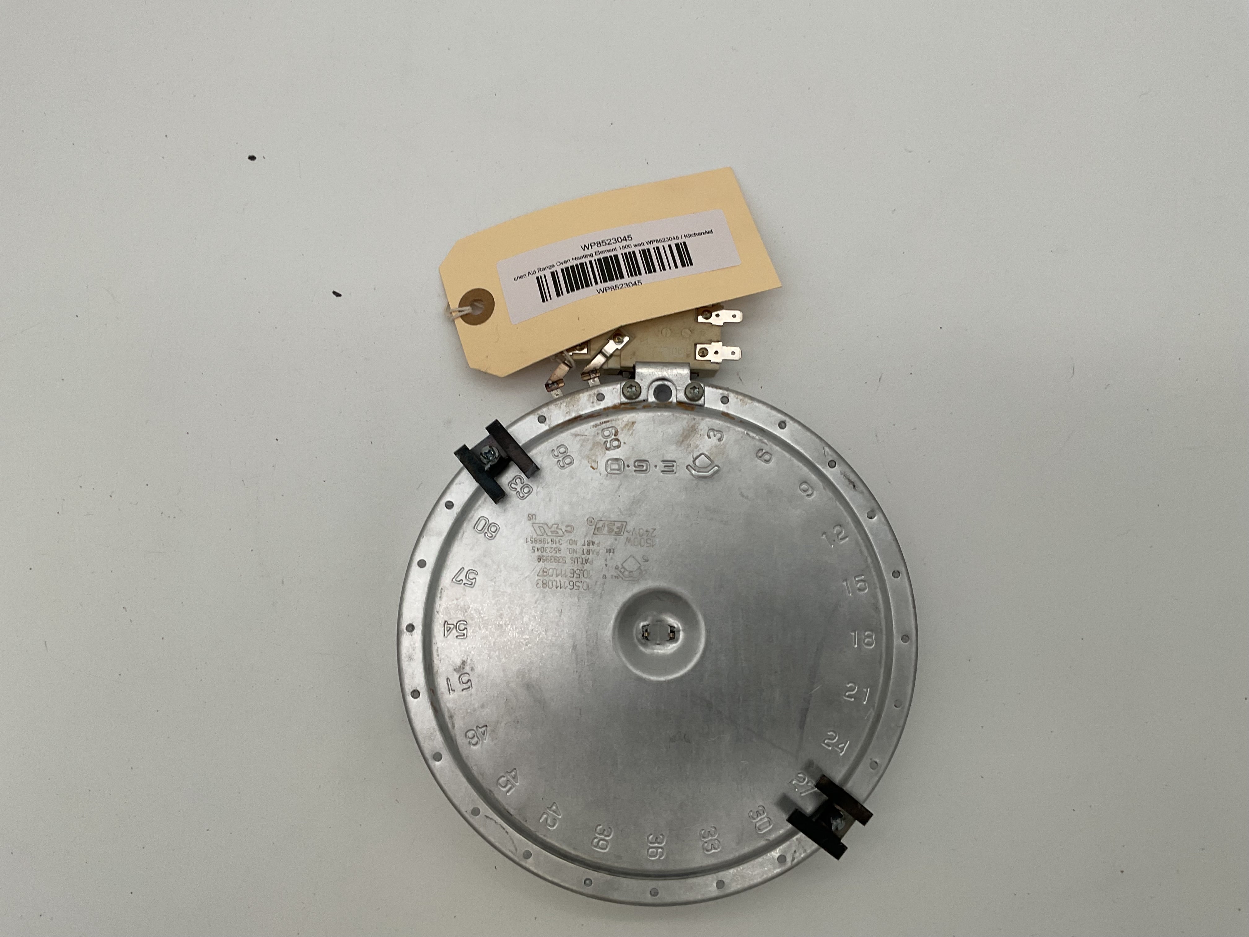 6''Kitchen Aid Range Oven Heating Element 1500 watt  WP8523045