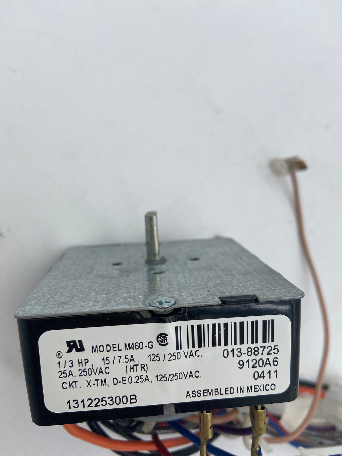 Minuterie de commande pour sécheuse Frigidaire 131225300B d'origine constructeur 9120A6 - Utilisée