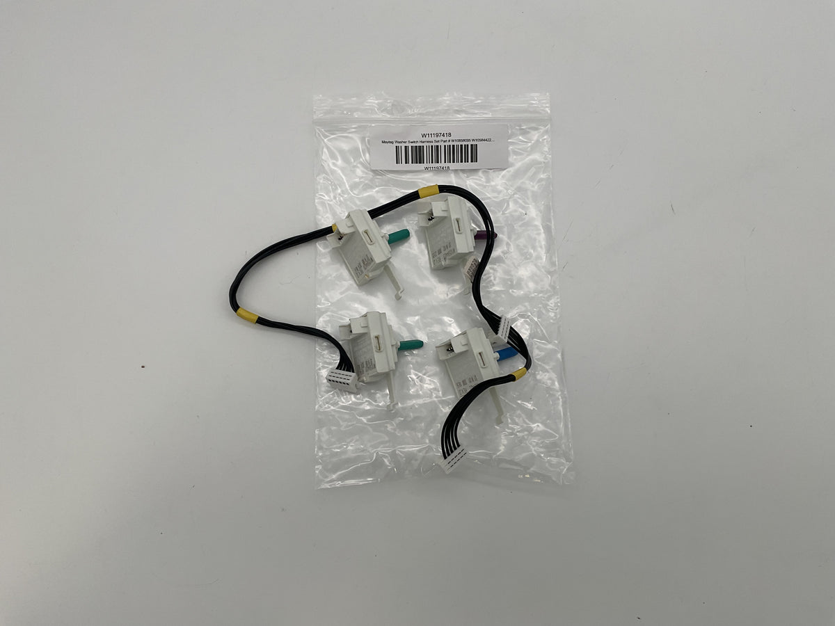 Ensemble de faisceau de commutateur pour laveuse Maytag, pièce n° W10858095 W10584422 W11197418