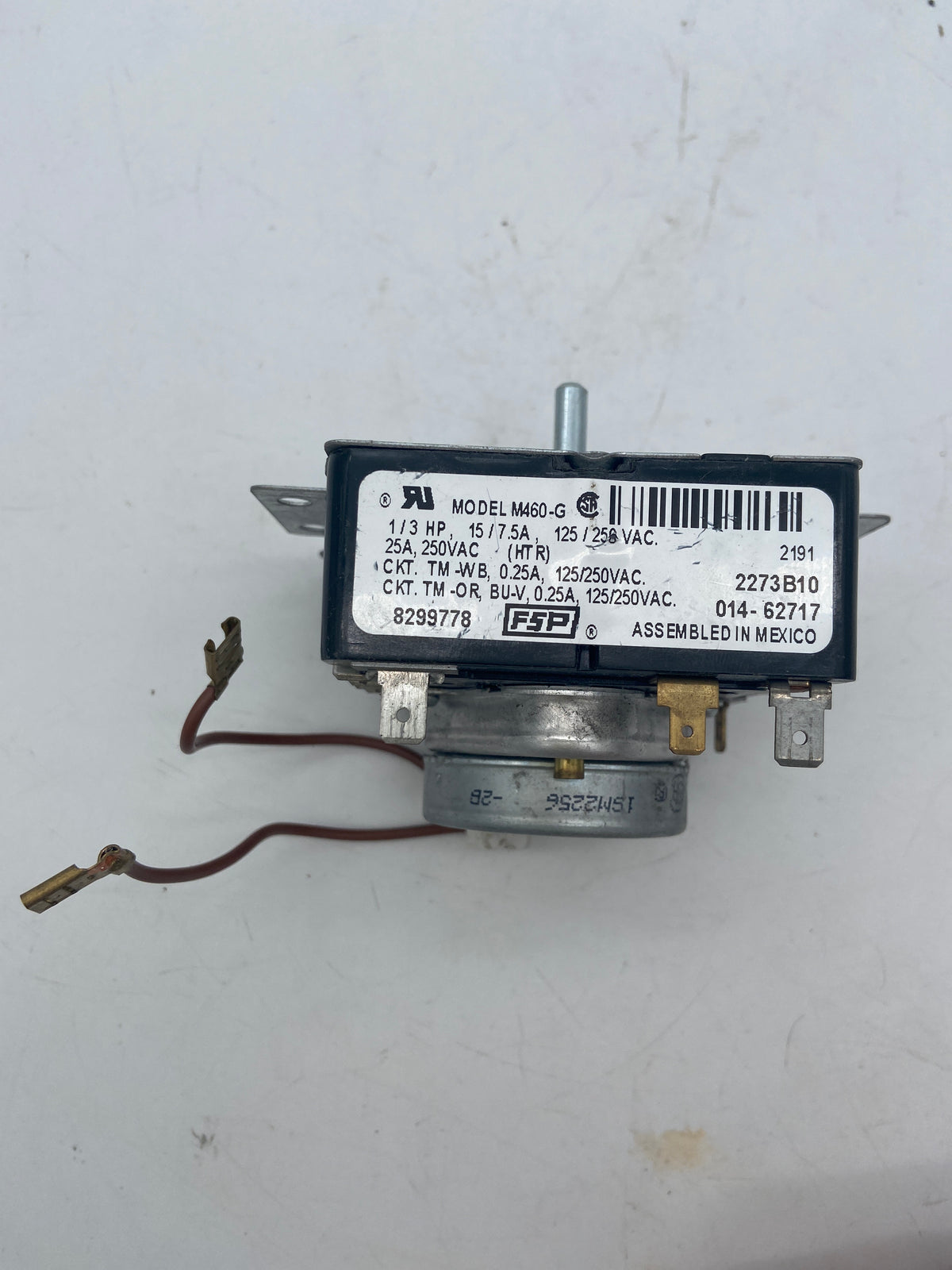 Minuterie de sécheuse Whirlpool Kenmore d'origine (OEM) 8299778