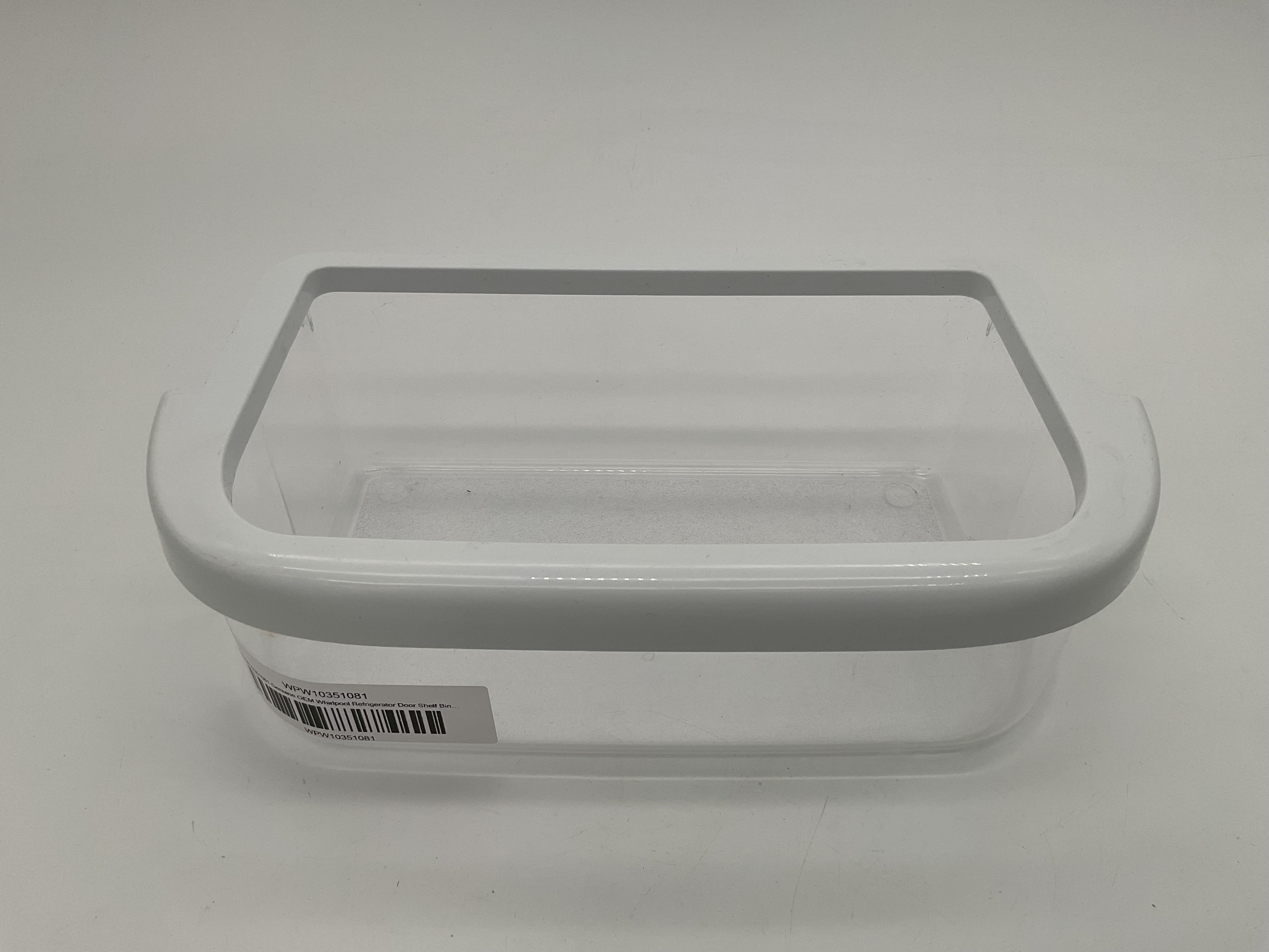WPW10351081 Genuine OEM Whirlpool Refrigerator Door Shelf Bin 12849103