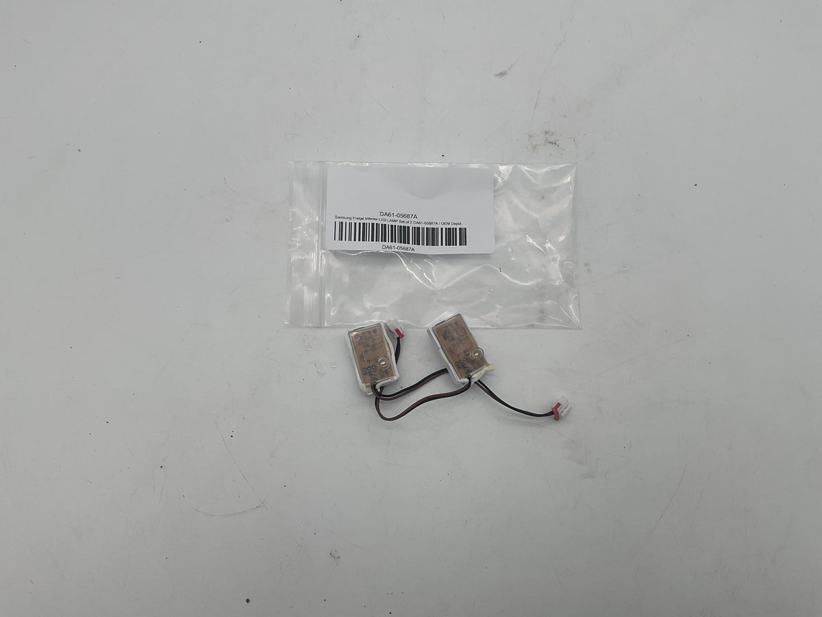 Lot de 2 lampes LED intérieures pour réfrigérateur Samsung DA61-05687A