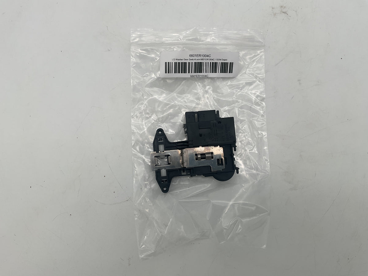 Interrupteur/verrou de porte de lave-linge LG 6601ER1004C