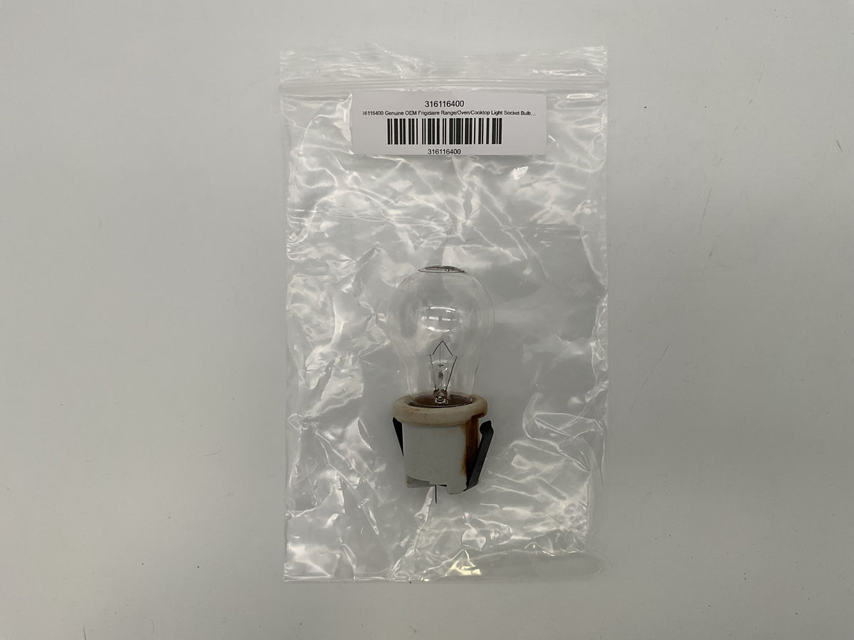 316116400 Douille d'ampoule d'origine pour cuisinière/four/table de cuisson Frigidaire 316538904