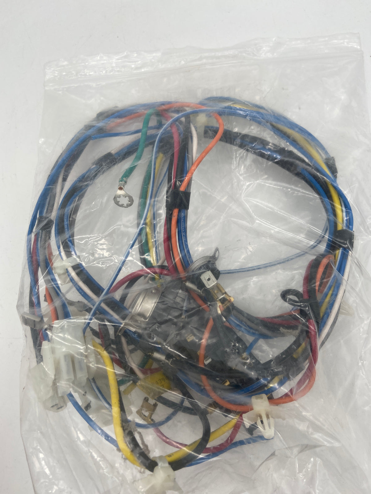Faisceau de câblage principal pour sécheuse Frigidaire 134394200, fils coupés et thermostat inclus