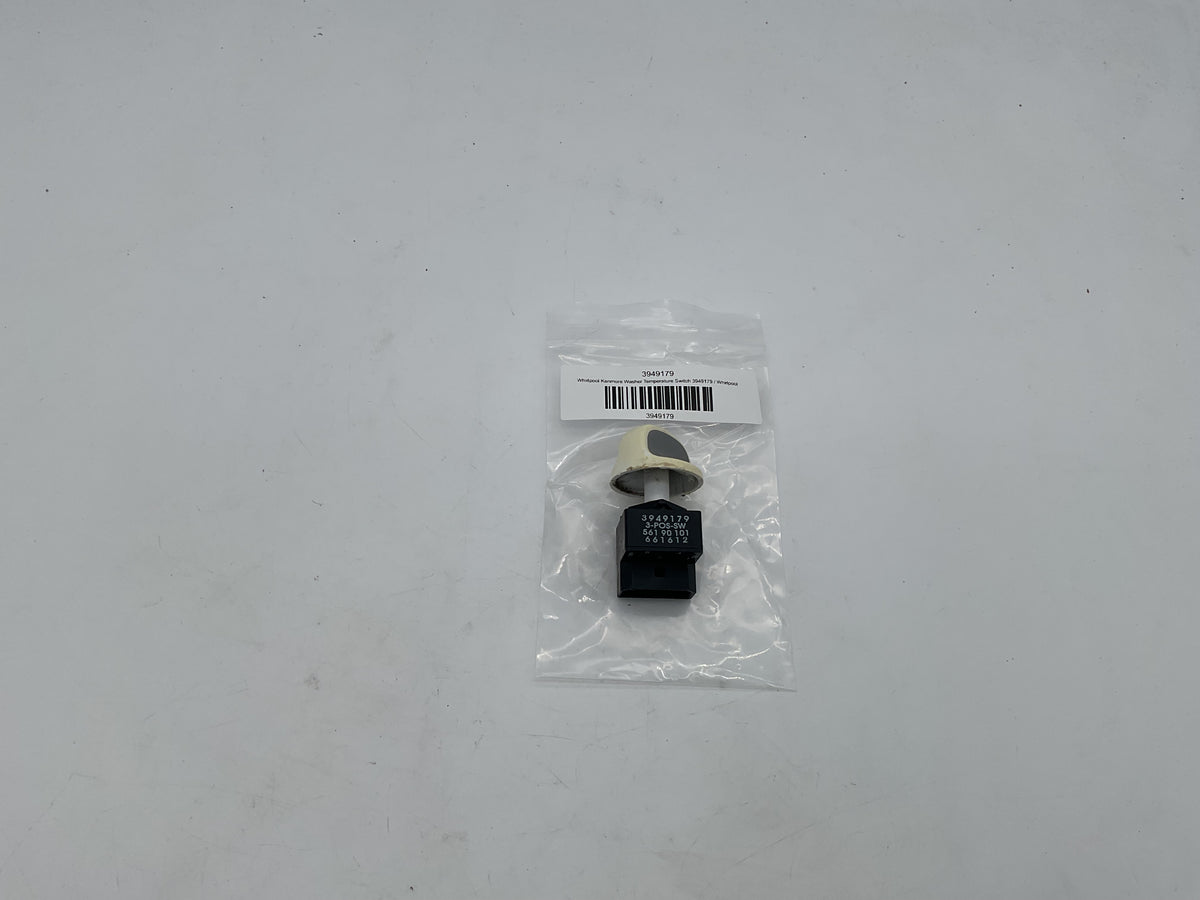 Commutateur de température pour laveuse Whirlpool Kenmore 3949179