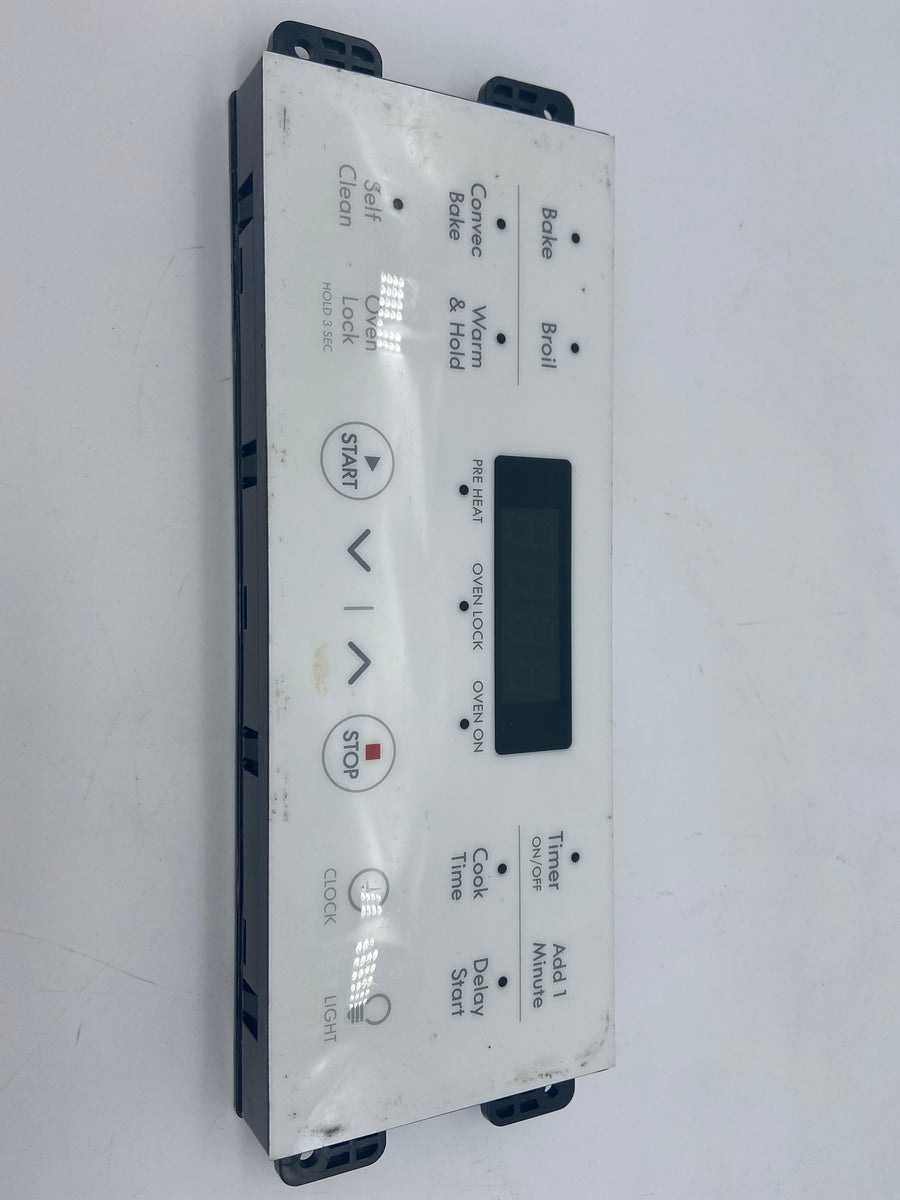 Minuteur à horloge électronique pour four Electrolux 316630003, blanc (sans deuxième carte)