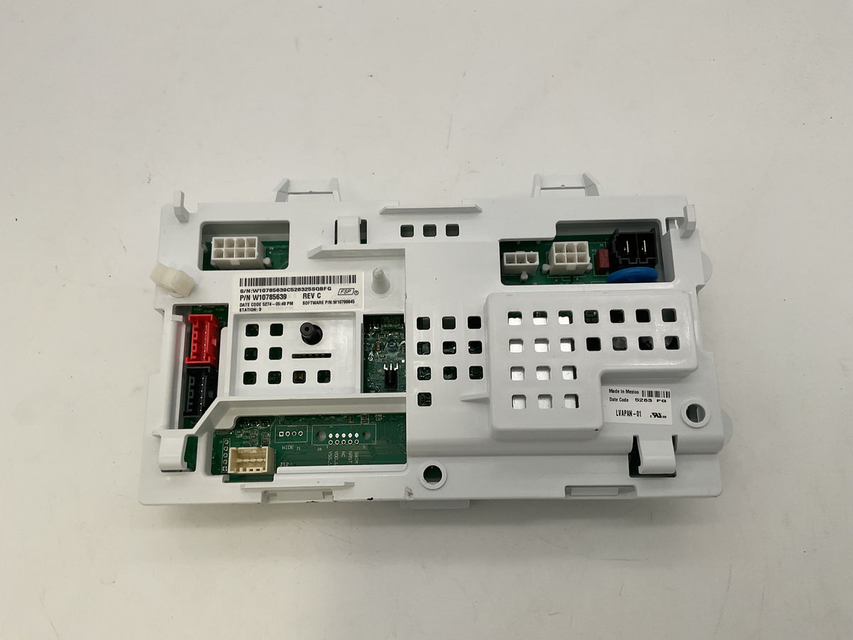 Carte de commande pour lave-linge Whirlpool Kenmore W10785639