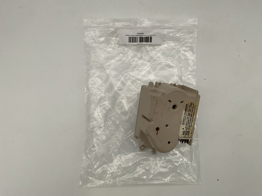 8546681 Minuteur de laveuse Whirlpool Kenmore authentique d'origine WP8546681