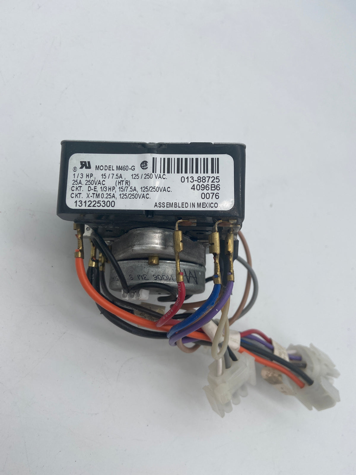 131225300 Minuterie de contrôle de sécheuse Frigidaire OEM d'origine 4096B6 - Utilisée