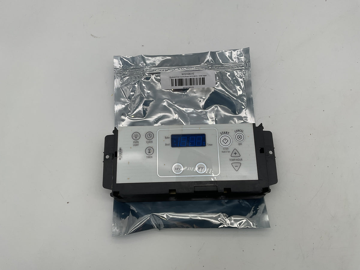 Carte de commande de four Whirlpool W10108310