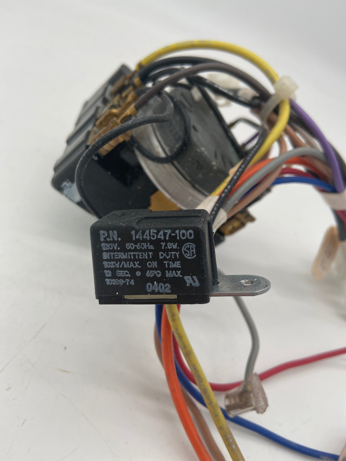 131719100 Minuteur de contrôle de sécheuse Frigidaire d'origine OEM 3338B5 - Utilisé