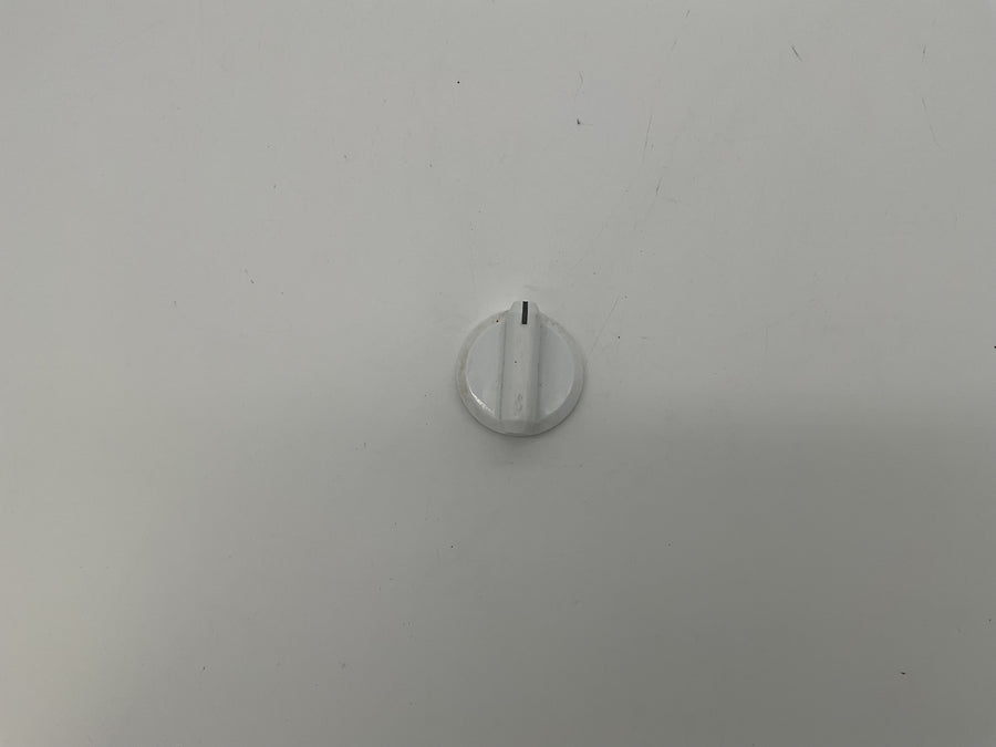 Bouton blanc de sécheuse Frigidaire