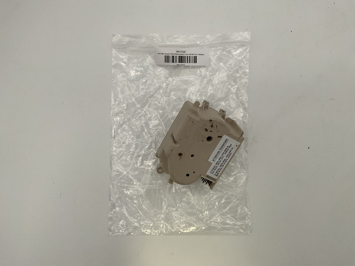 Minuteur de laveuse Whirlpool d'origine (OEM) 3951702E WP3951702