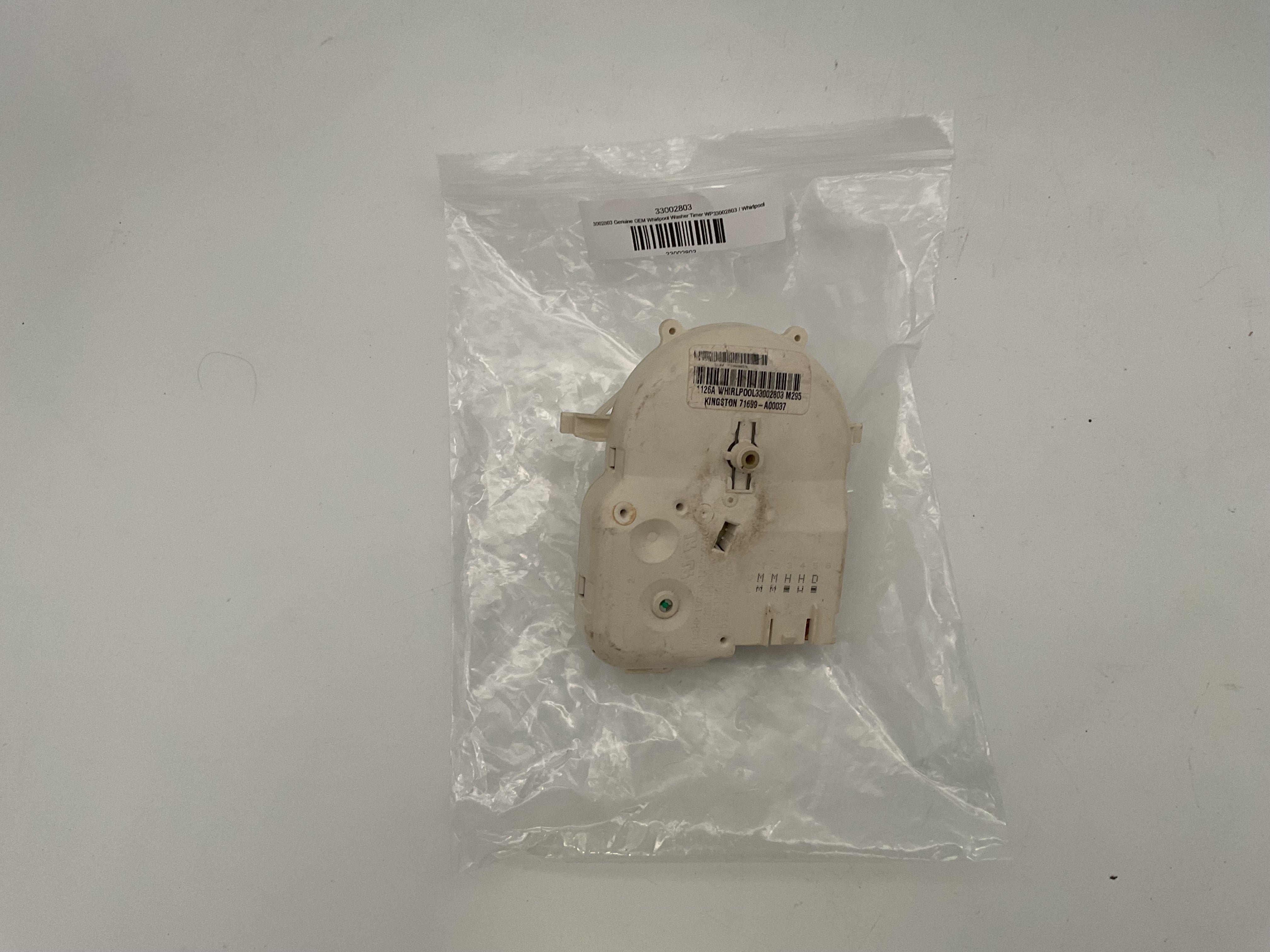 33002803 Genuine OEM Whirlpool Washer Timer WP33002803