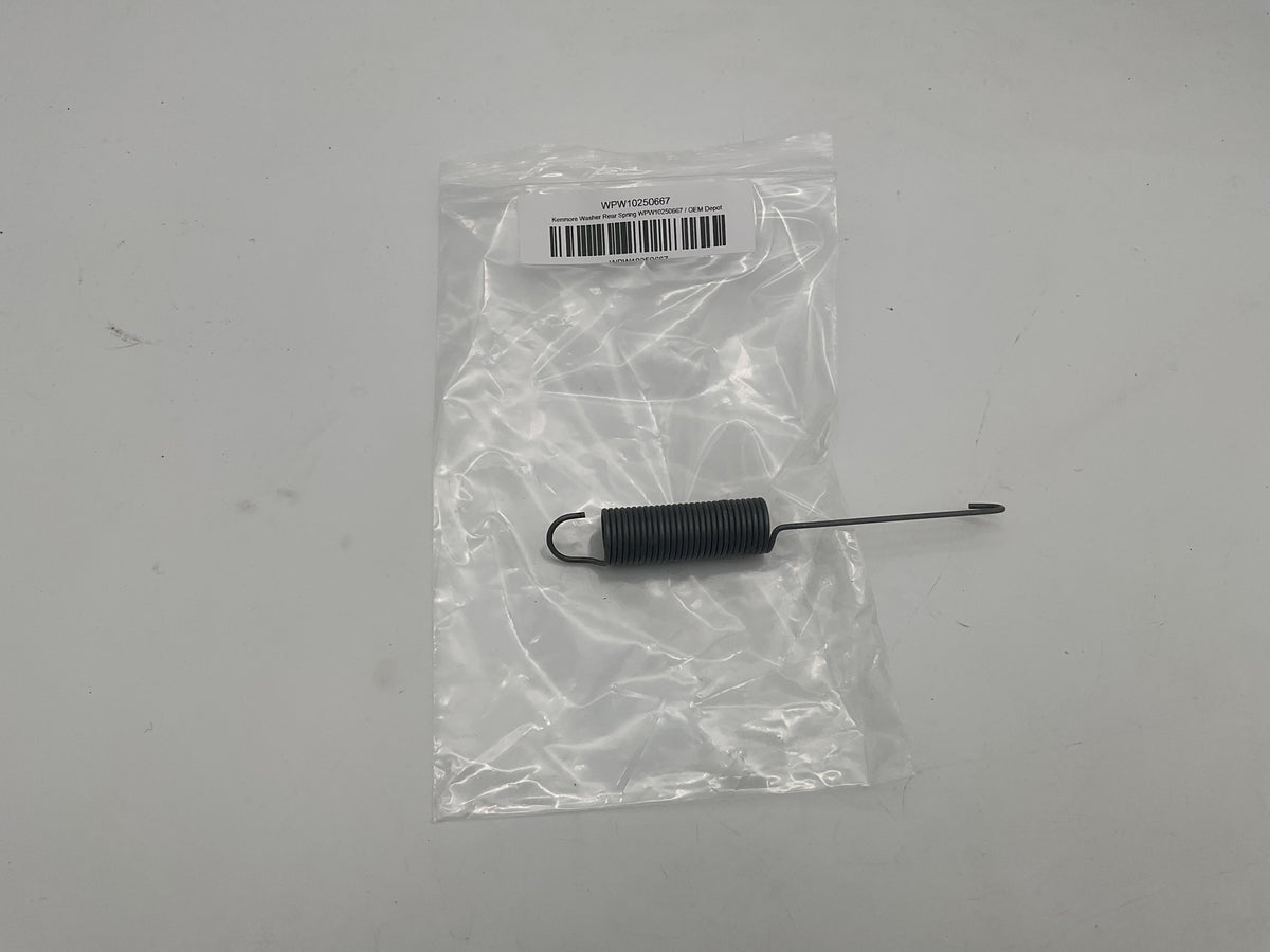 Ressort arrière pour lave-linge Kenmore WPW10250667