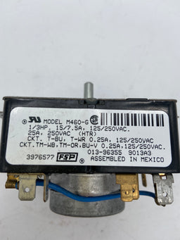 Minuterie de sécheuse Kenmore Whirlpool WP3976577 3976577 pièce d'origine OEM