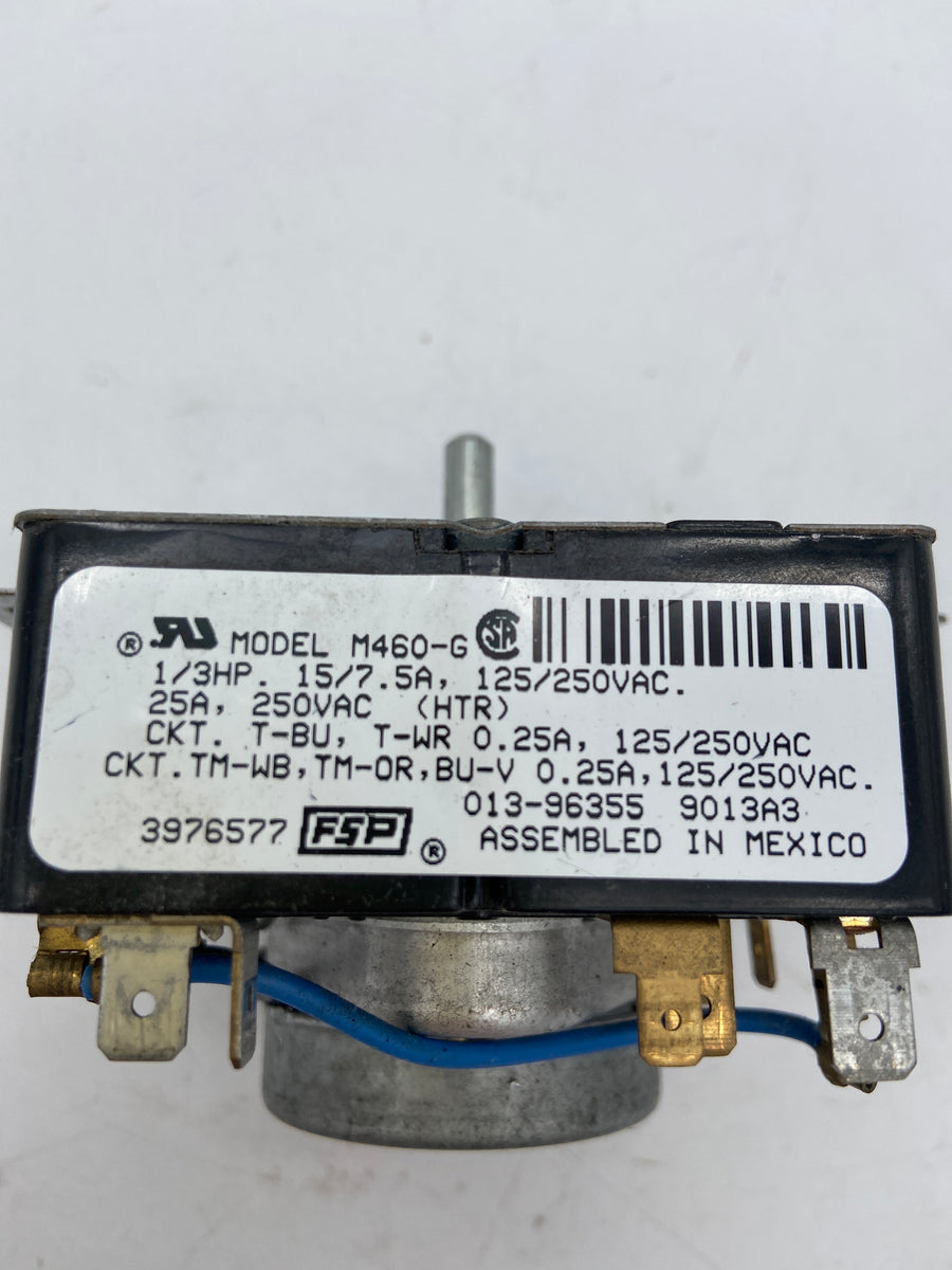 Minuterie de sécheuse Kenmore Whirlpool WP3976577 3976577 pièce d'origine OEM