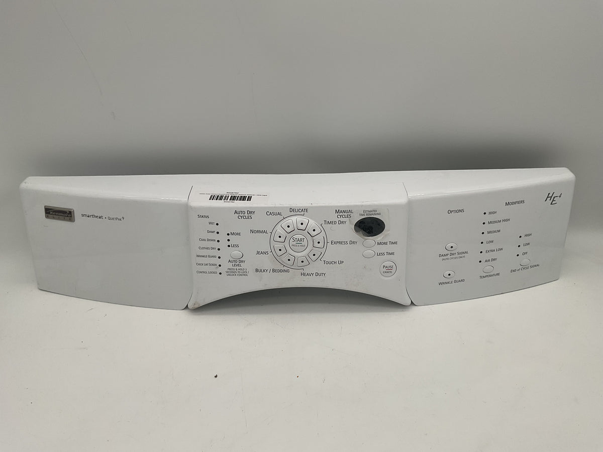 Carte de contrôle/panneau de commande pour sécheuse Kenmore 8558762 8559430 8559430