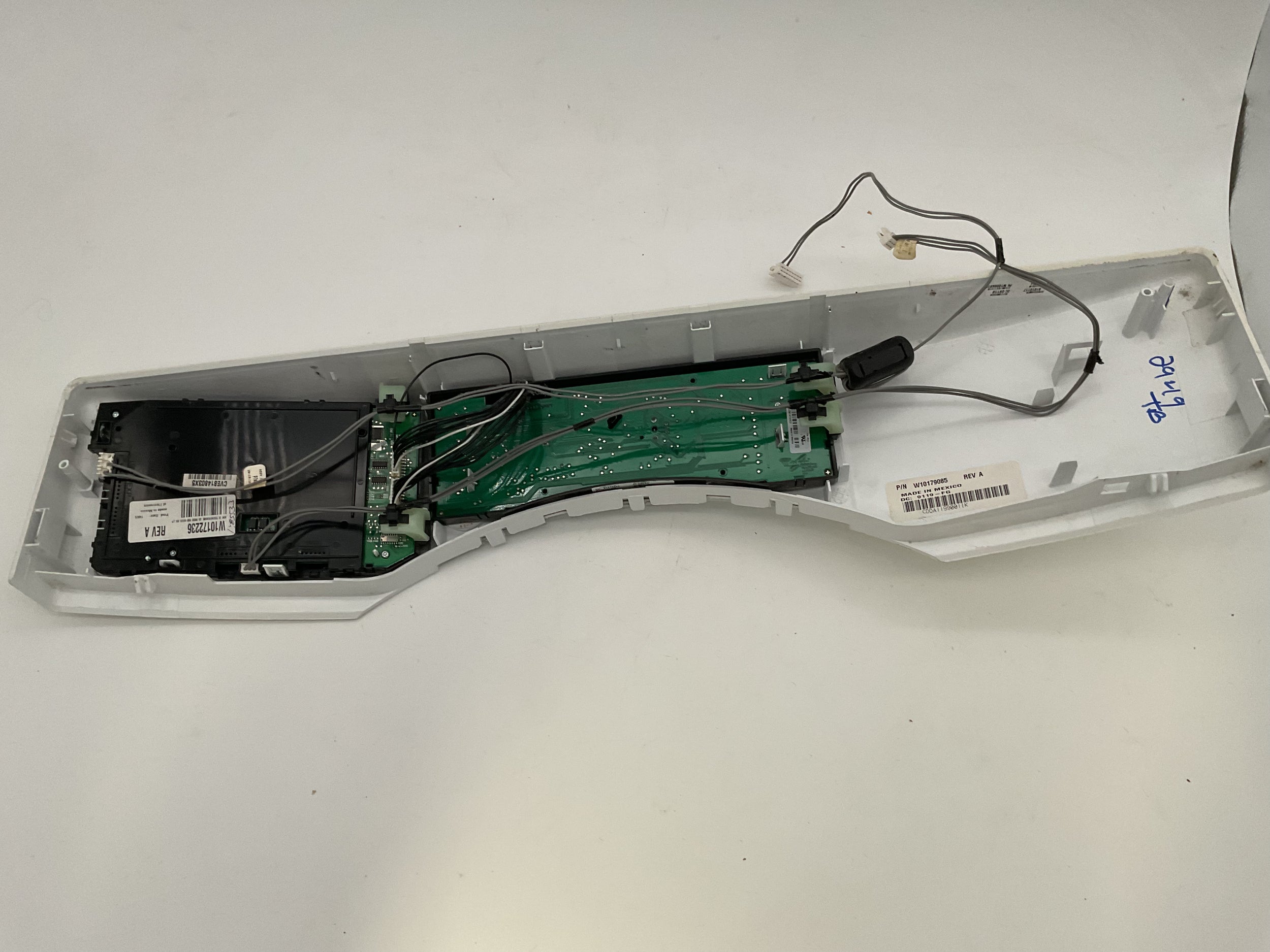 Carte de contrôle/panneau de commande pour laveuse Kenmore OEM authentique W10006910 W10172236 3407245 - Usagé