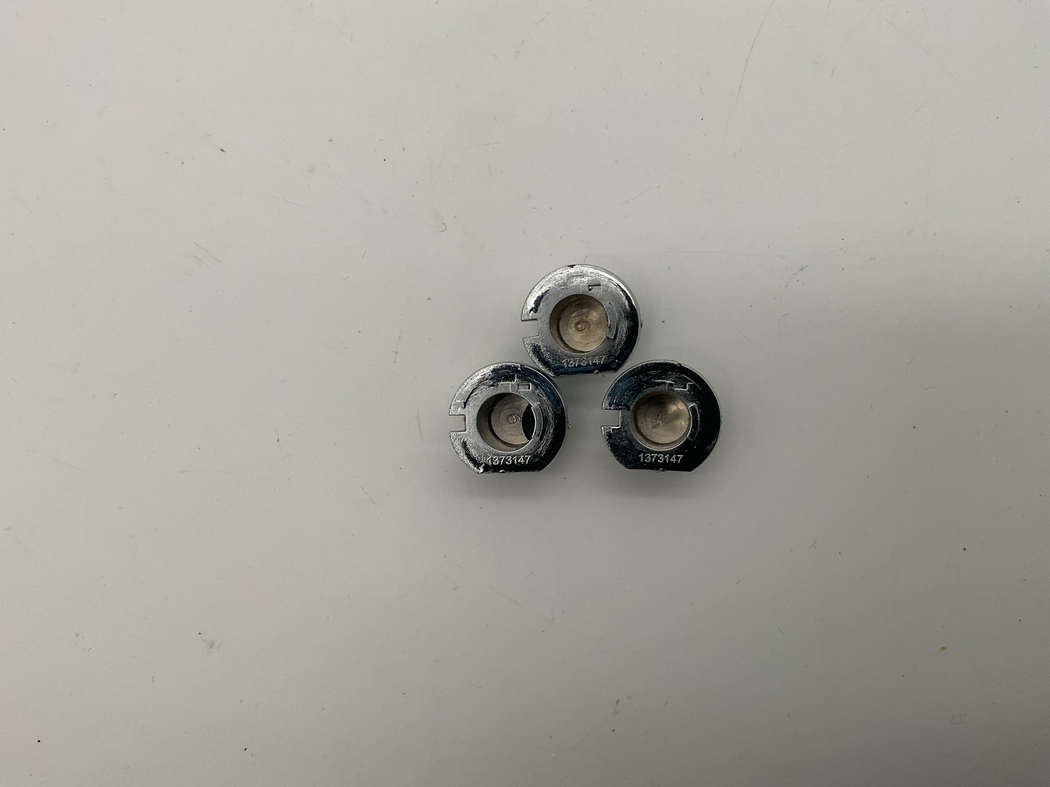 1373147 Genuine OEM Frigidaire Washer Push Button Set of 3