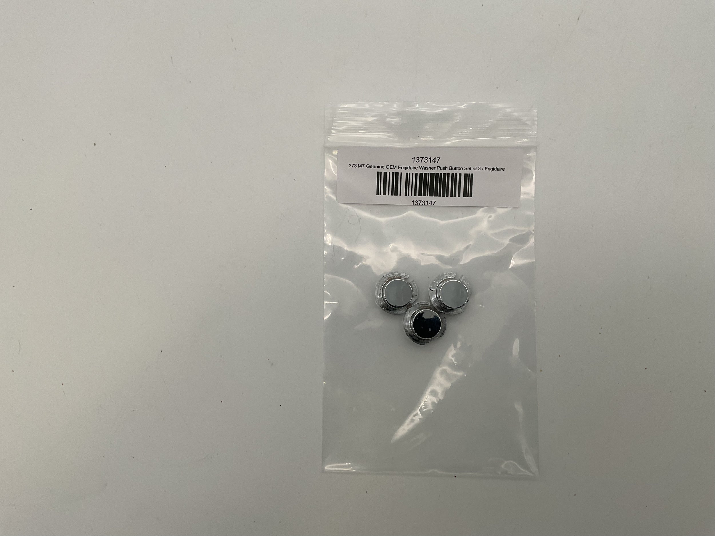 1373147 Jeu de 3 boutons-poussoirs pour lave-linge Frigidaire d'origine OEM