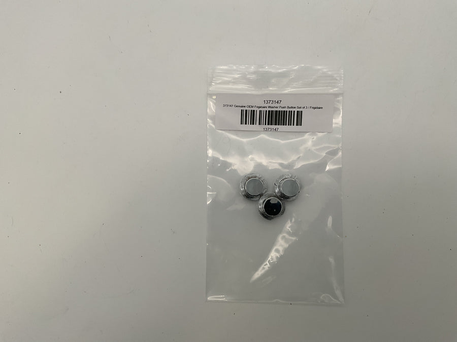 1373147 Jeu de 3 boutons-poussoirs pour lave-linge Frigidaire d'origine OEM