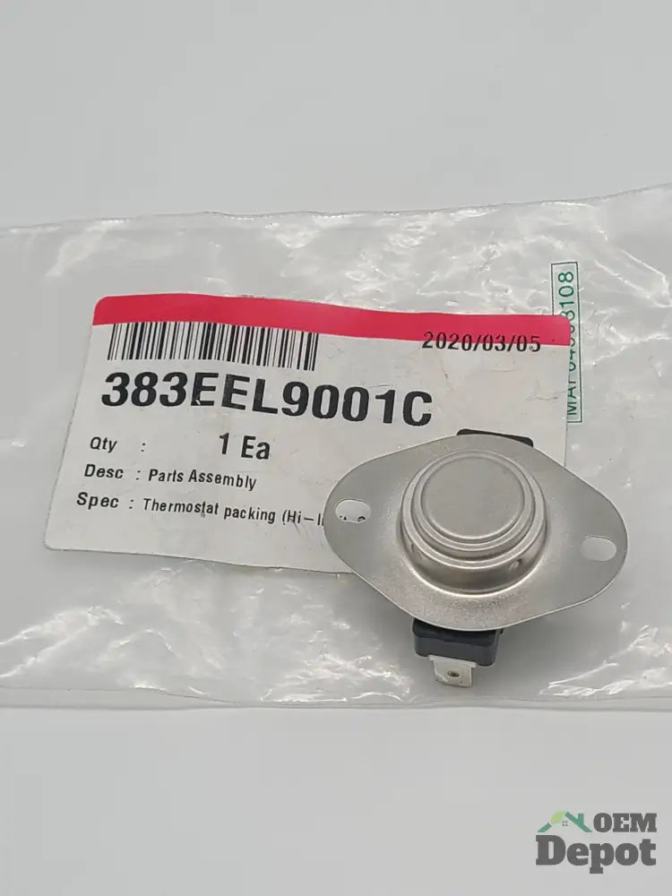 Thermostat de sécheuse LG authentique TOUT NEUF 501993 383EEL9001C